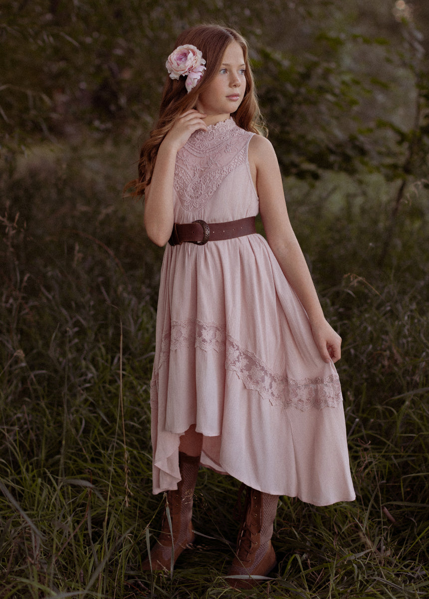 Delphina Dress in Shell