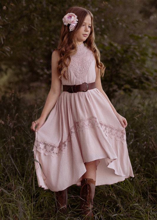 Delphina Dress in Shell