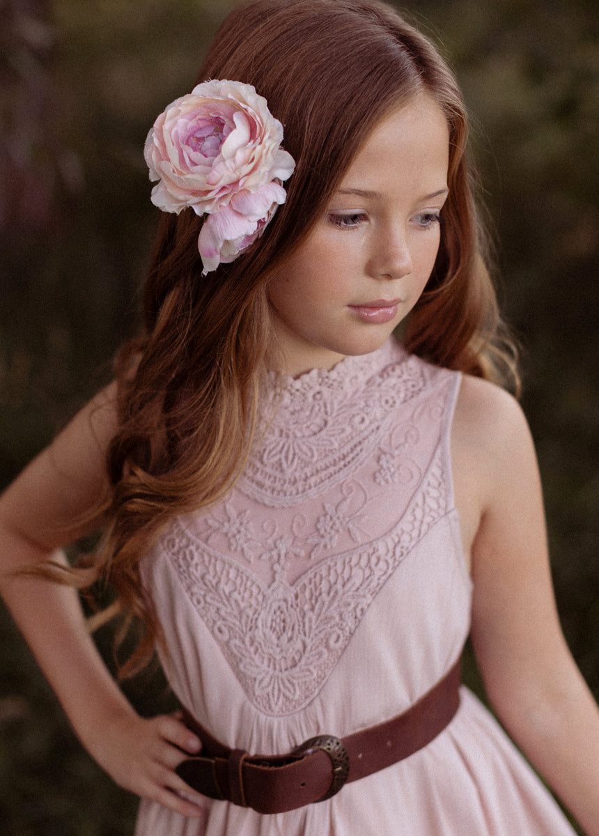 Delphina Dress in Shell