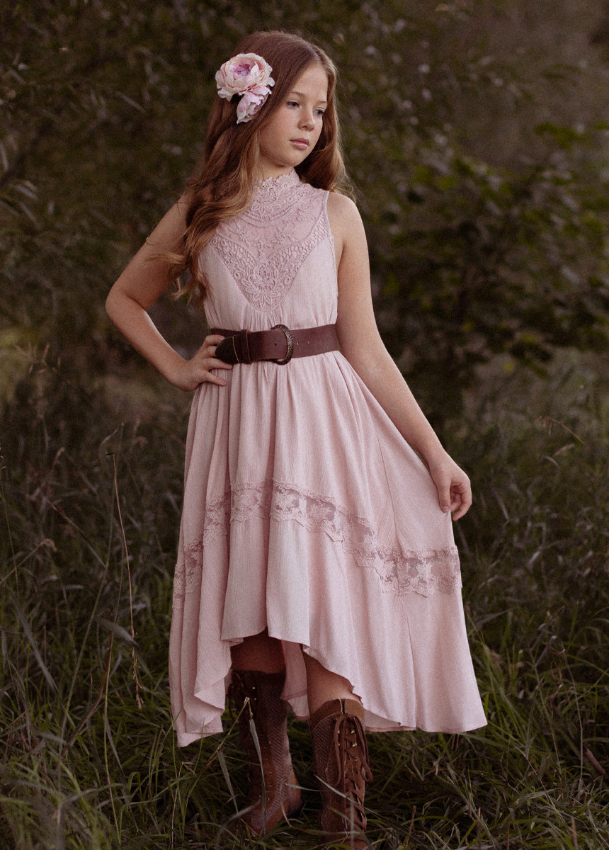 Delphina Dress in Shell