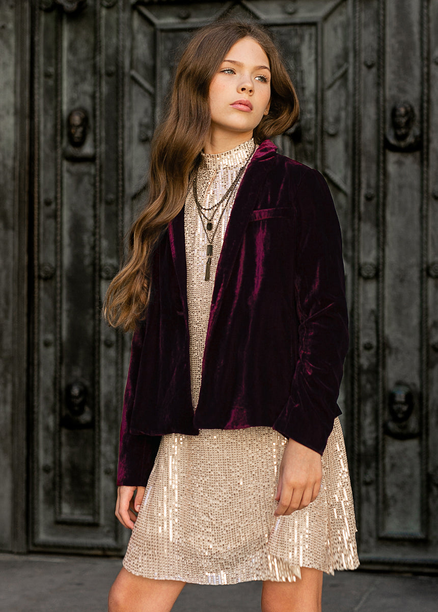 Chele Dress in Champagne