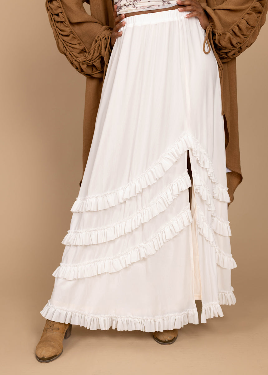 Eadie Skirt in Cream