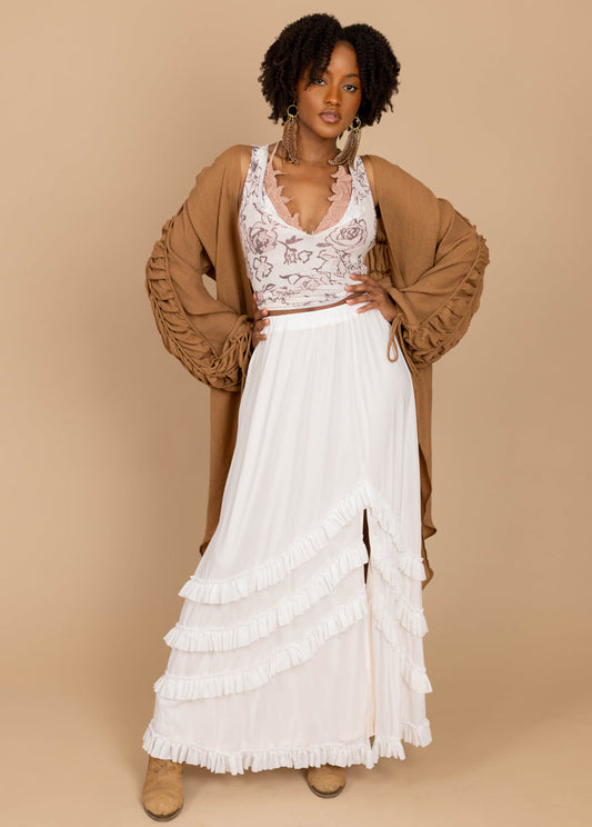 Eadie Skirt in Cream