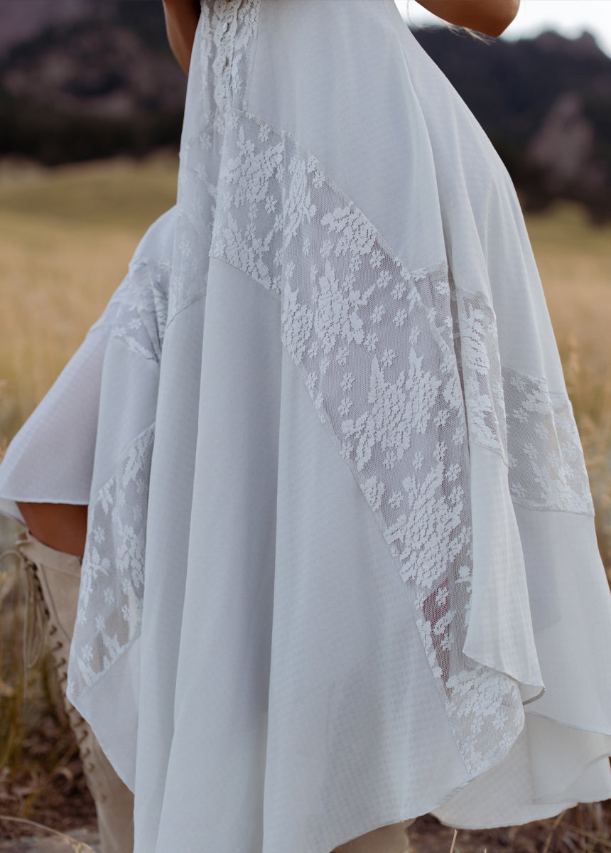 Eirini Dress in Ice Blue