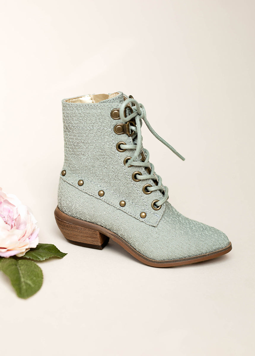 Eliza Boot in Neutral Green