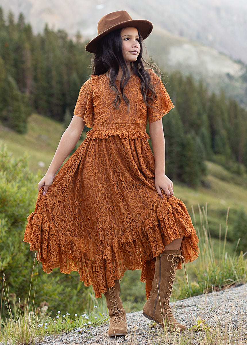 Eliana Dress in Spice