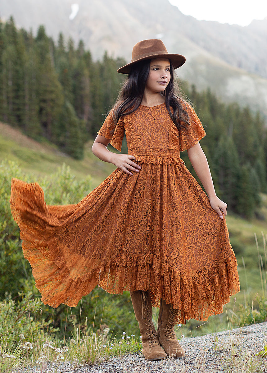 Eliana Dress in Spice