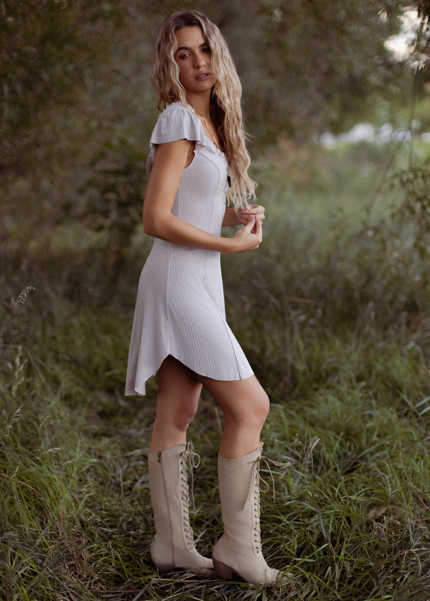 Emigene Dress in Bone