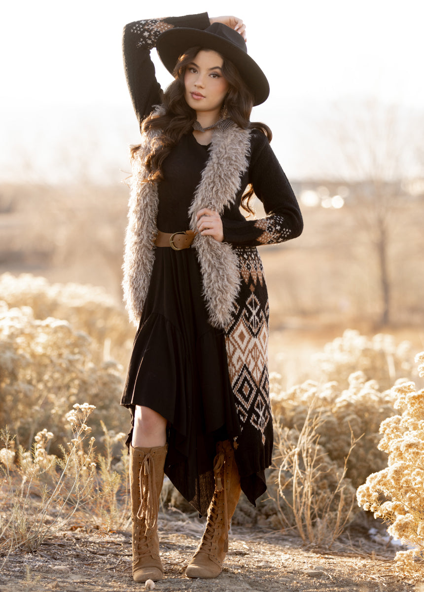 Pilar Dress in Black