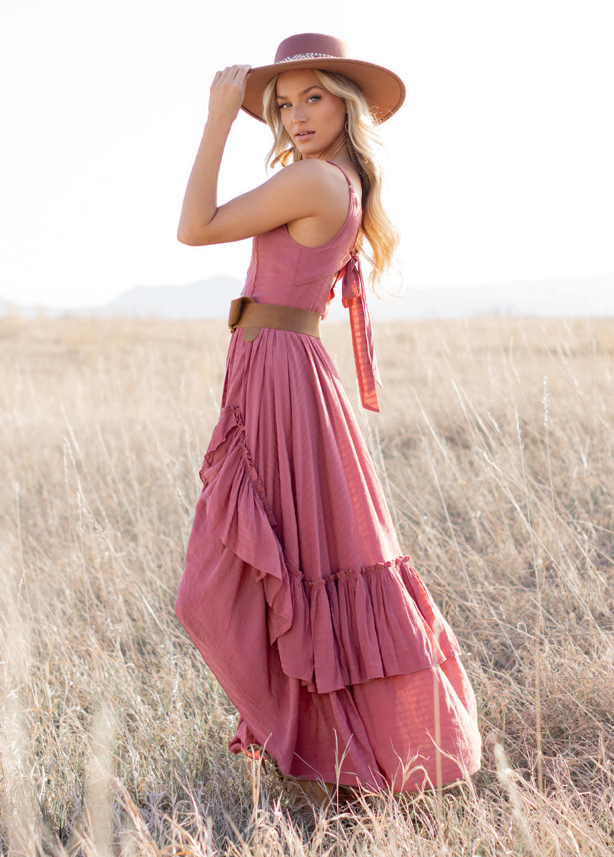 Everlie Dress in Clay