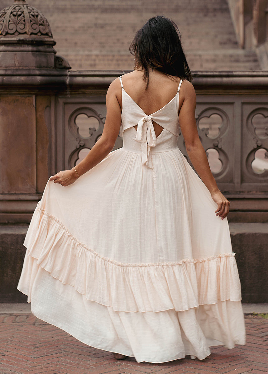 Everlie Dress in Cream