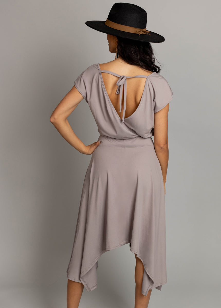 Fenly Dress in Light Taupe