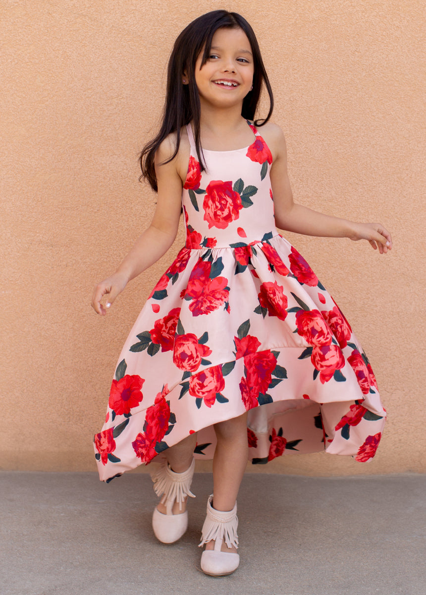 Fennah Flat in Rose Tan