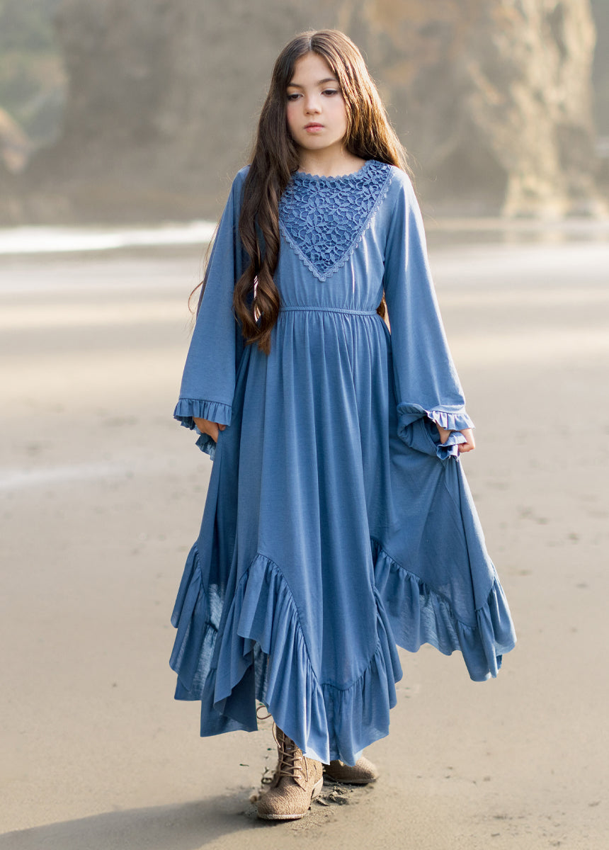 Fernanda Dress in Bluestone