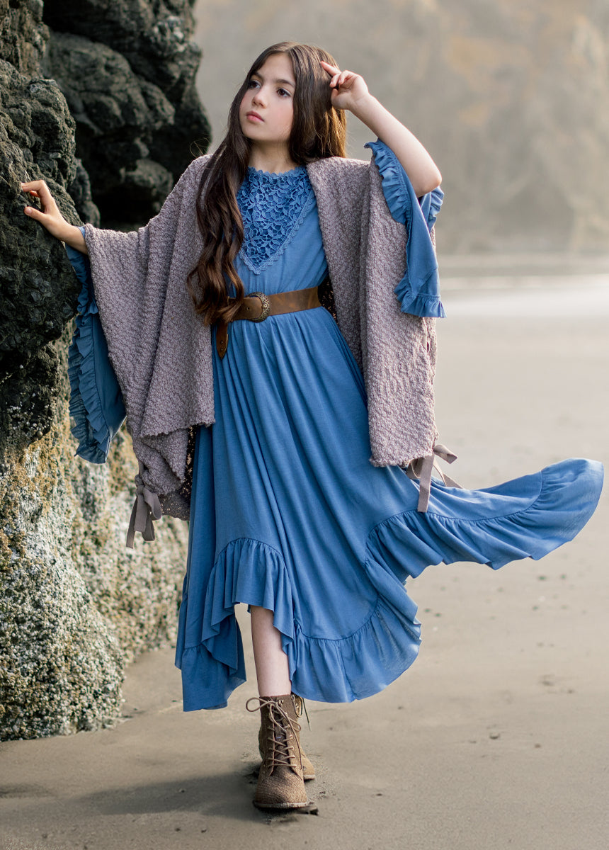 Fernanda Dress in Bluestone