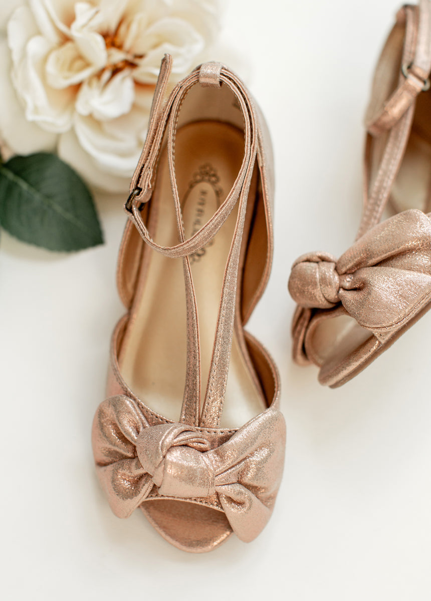 Lucia Heel in Rosegold