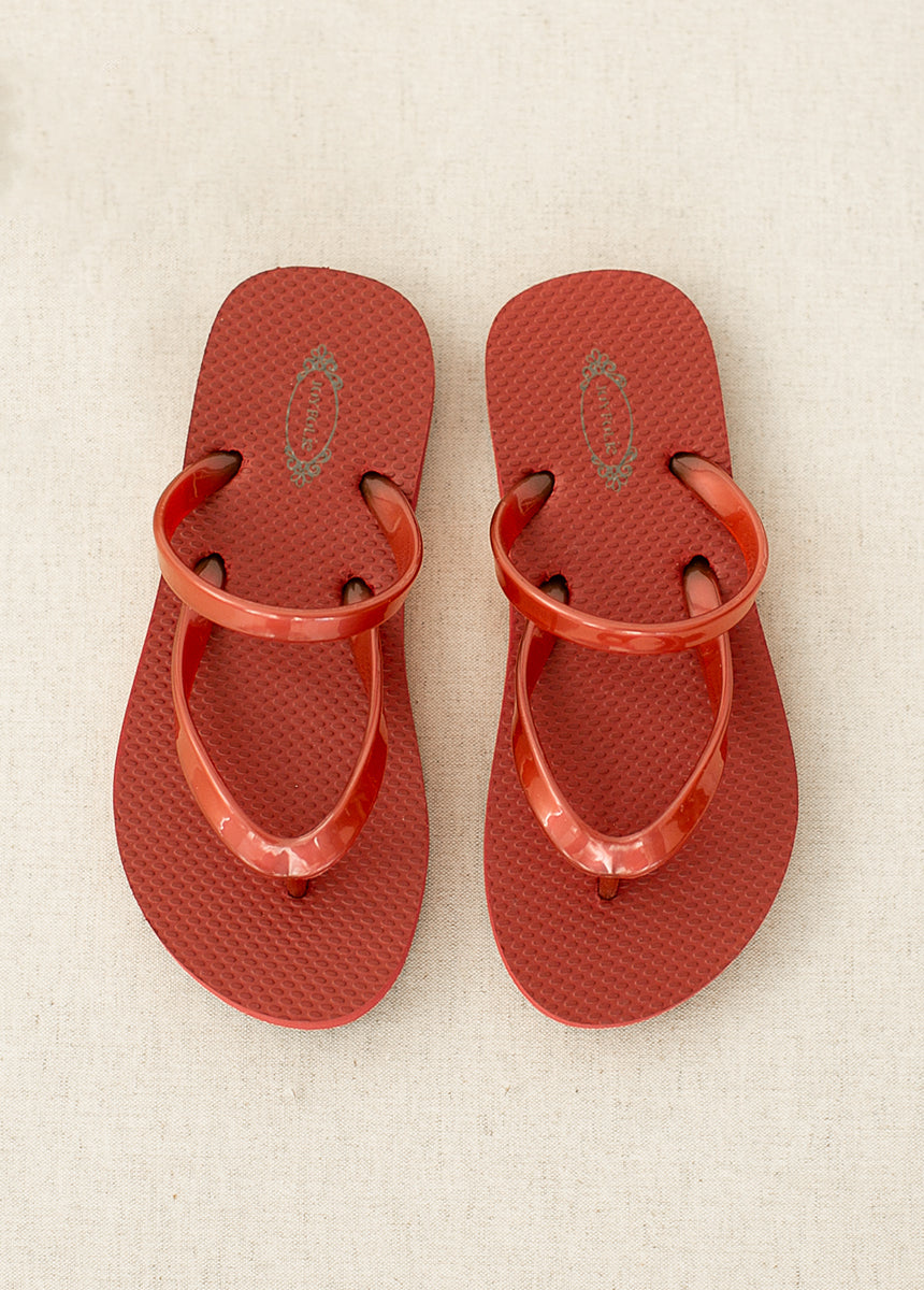 Leli Flip Flop in Red
