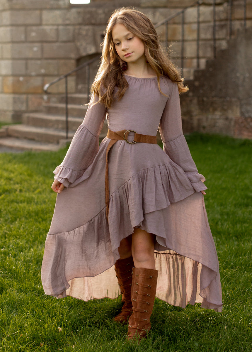 Divaya Dress in Lavender Fog