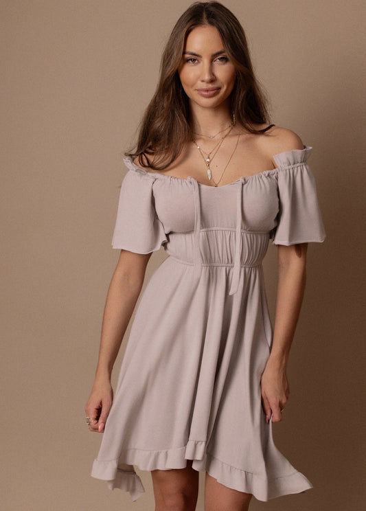 Fran Dress in Dove