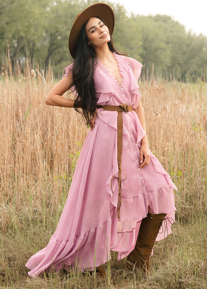 Cass Dress in Light Orchid