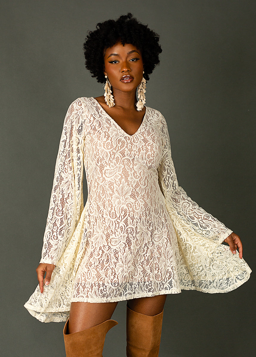 Gali Dress in Cream
