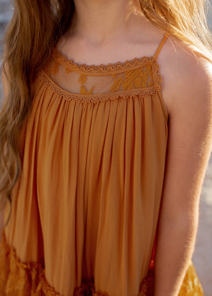 Catrina Dress in Marigold