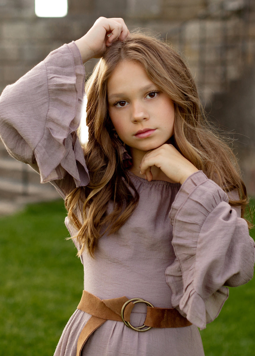 Divaya Dress in Lavender Fog