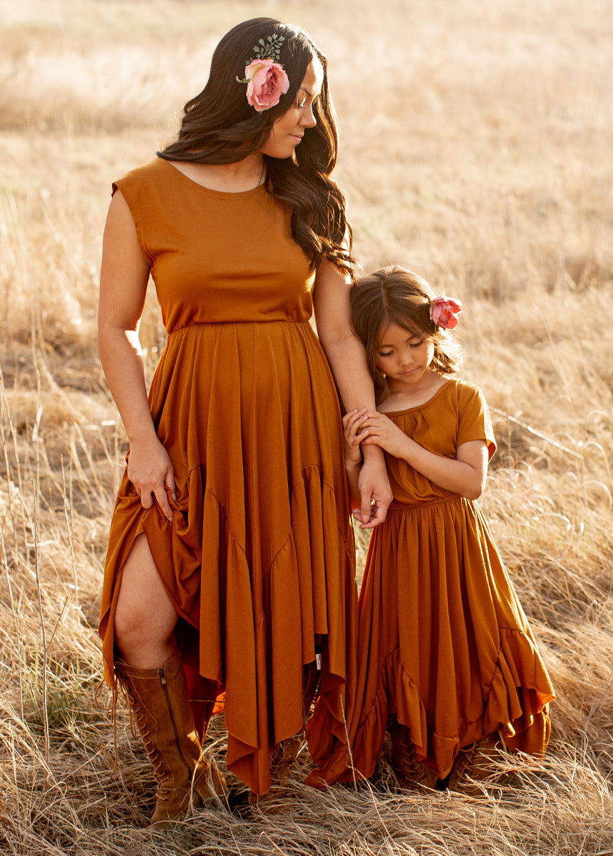 Pilar Dress in Spice