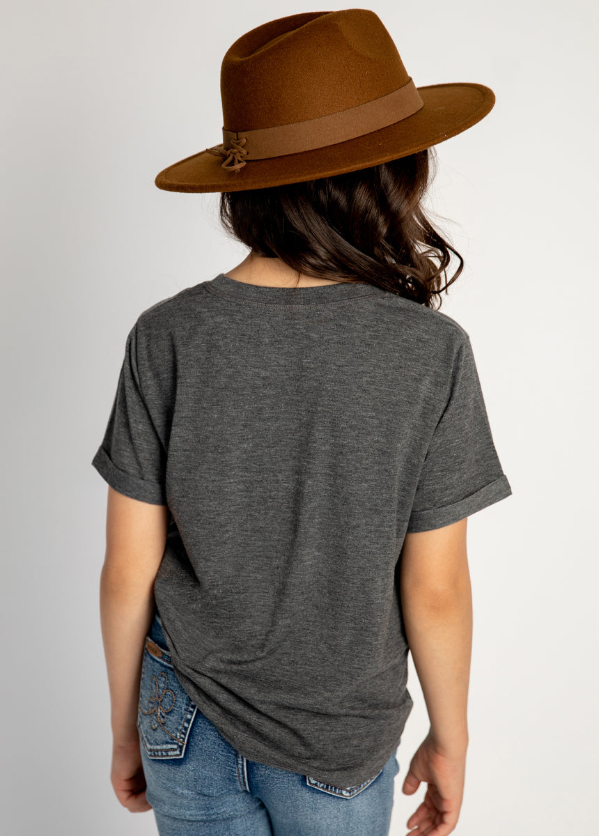 Dream Tee in Heather Charcoal