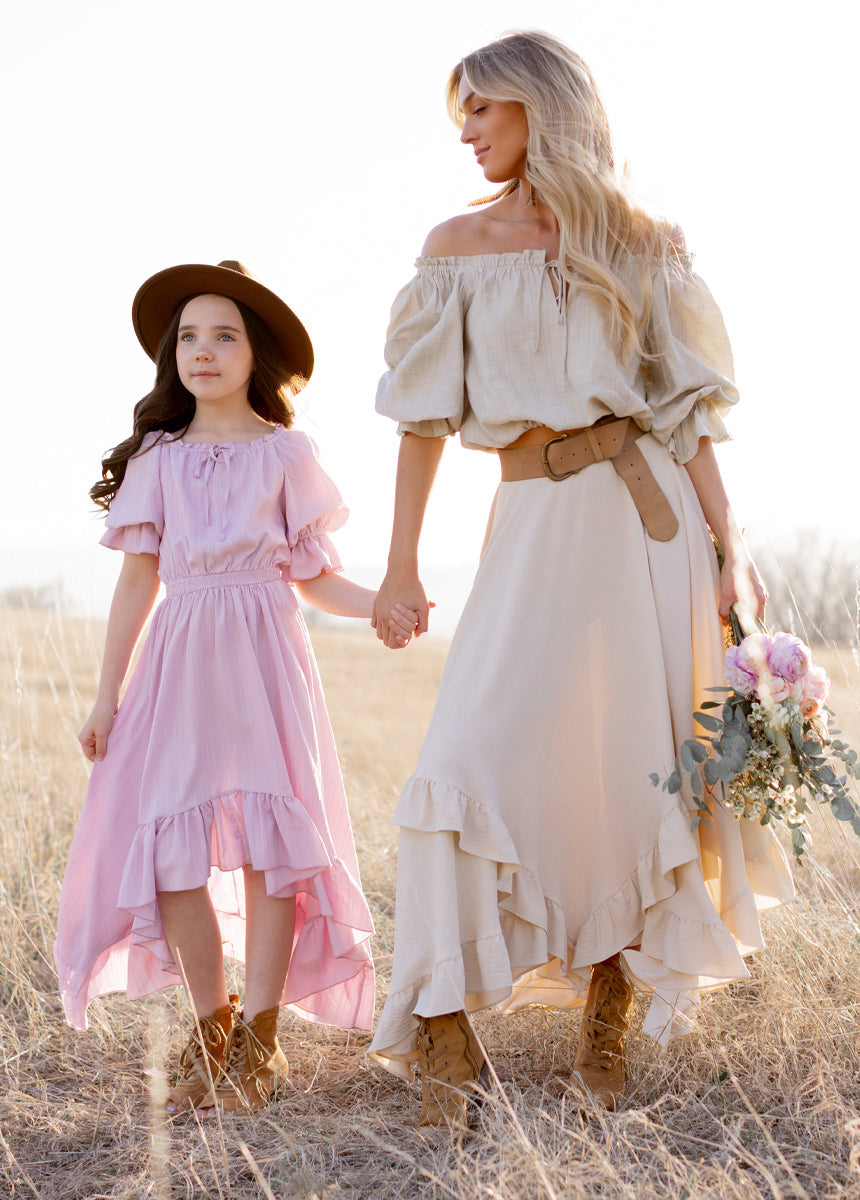 Gwenola Dress in Lilac