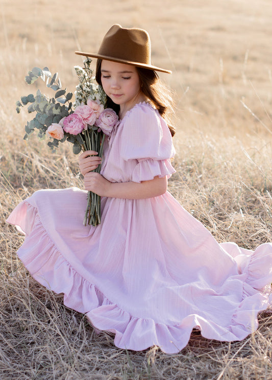 Gwenola Dress in Lilac