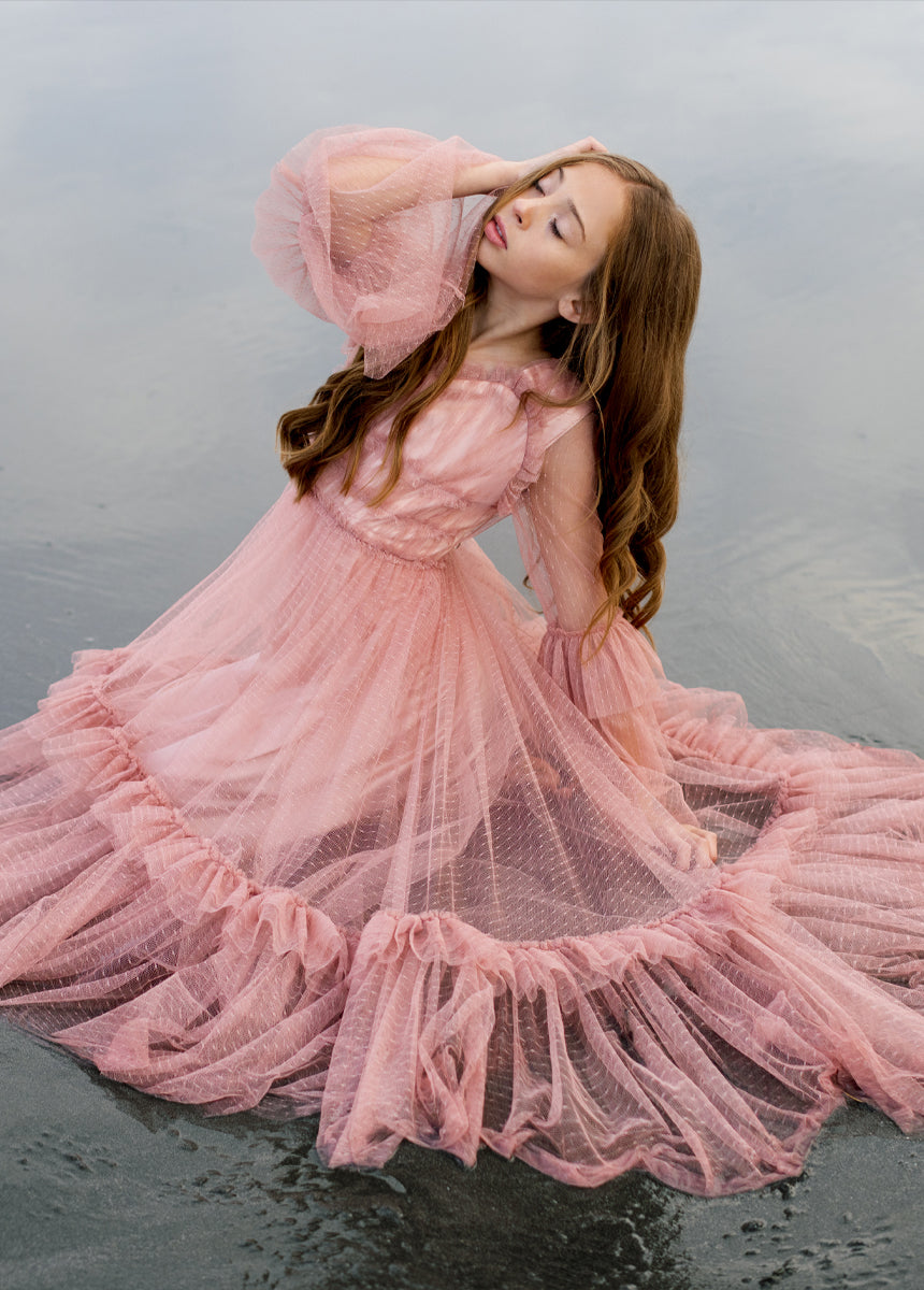 Halsey Impact Dress in Desert Shell