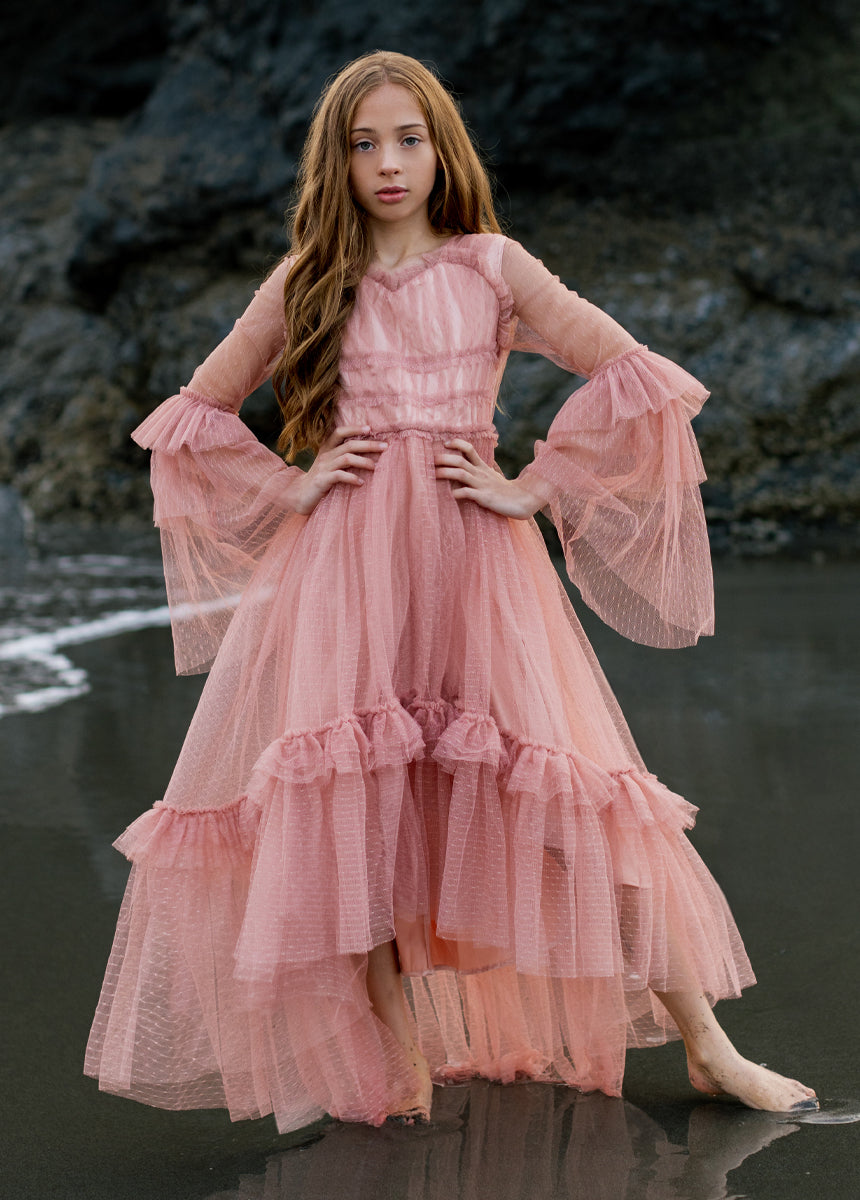 Halsey Impact Dress in Desert Shell