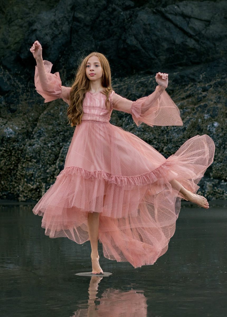 Halsey Impact Dress in Desert Shell