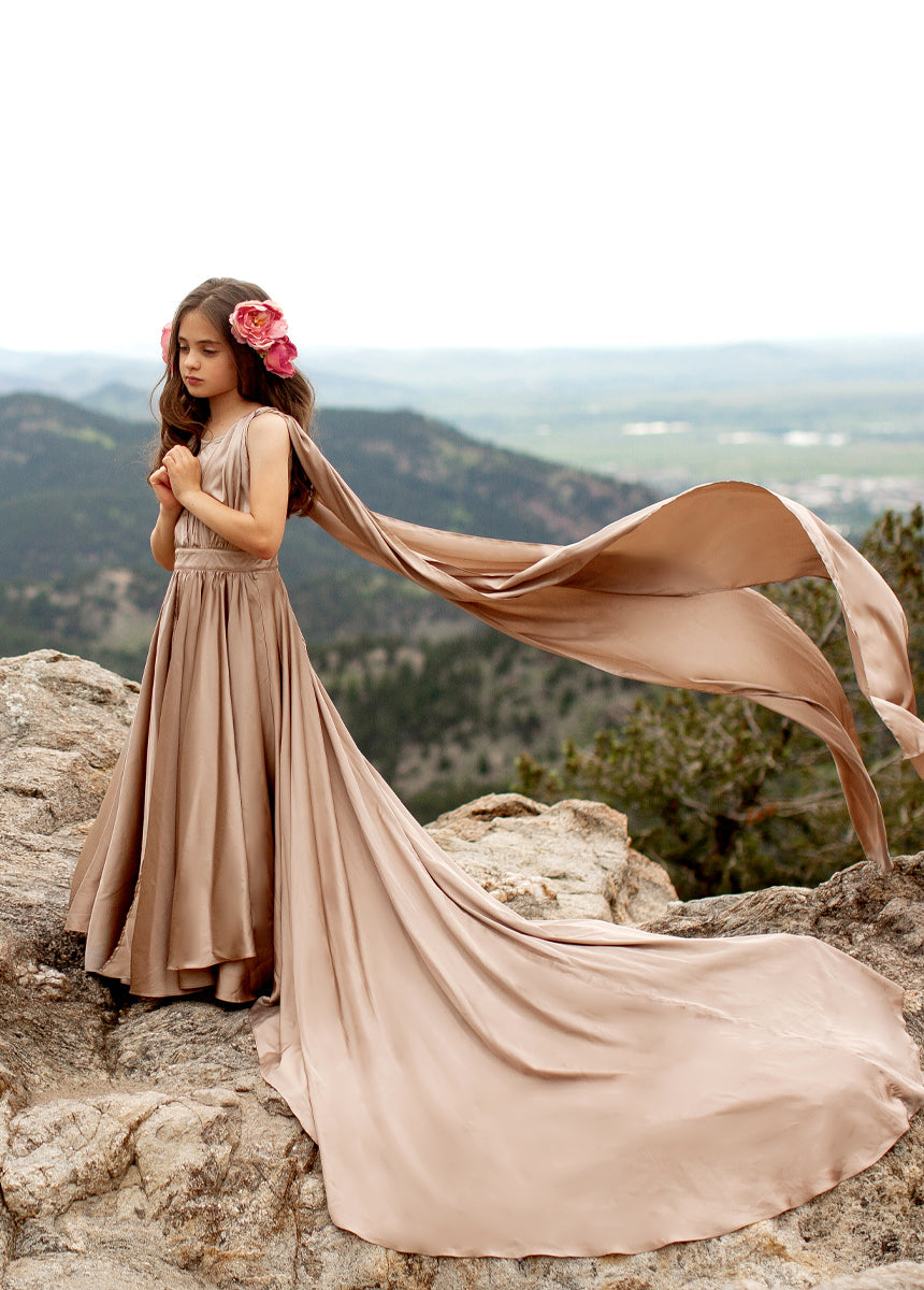 Junie Impact Dress in Stone