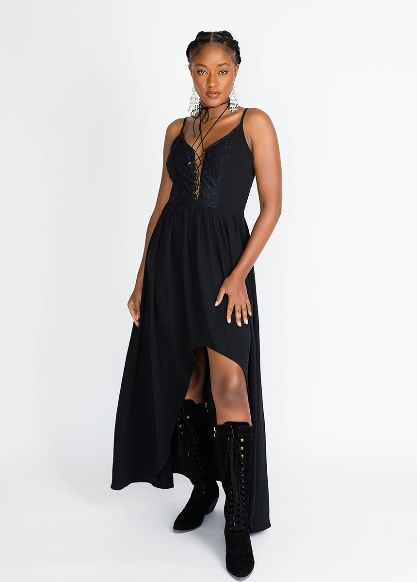 Holland Dress in Black