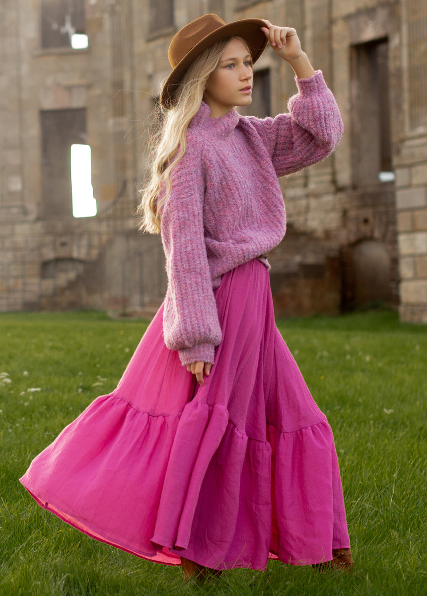 Annabel Skirt in Mulberry