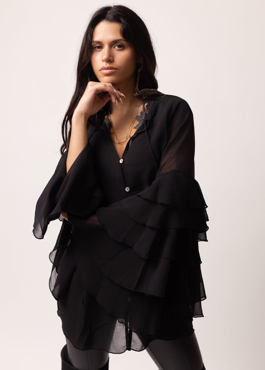 Innessa Top in Black