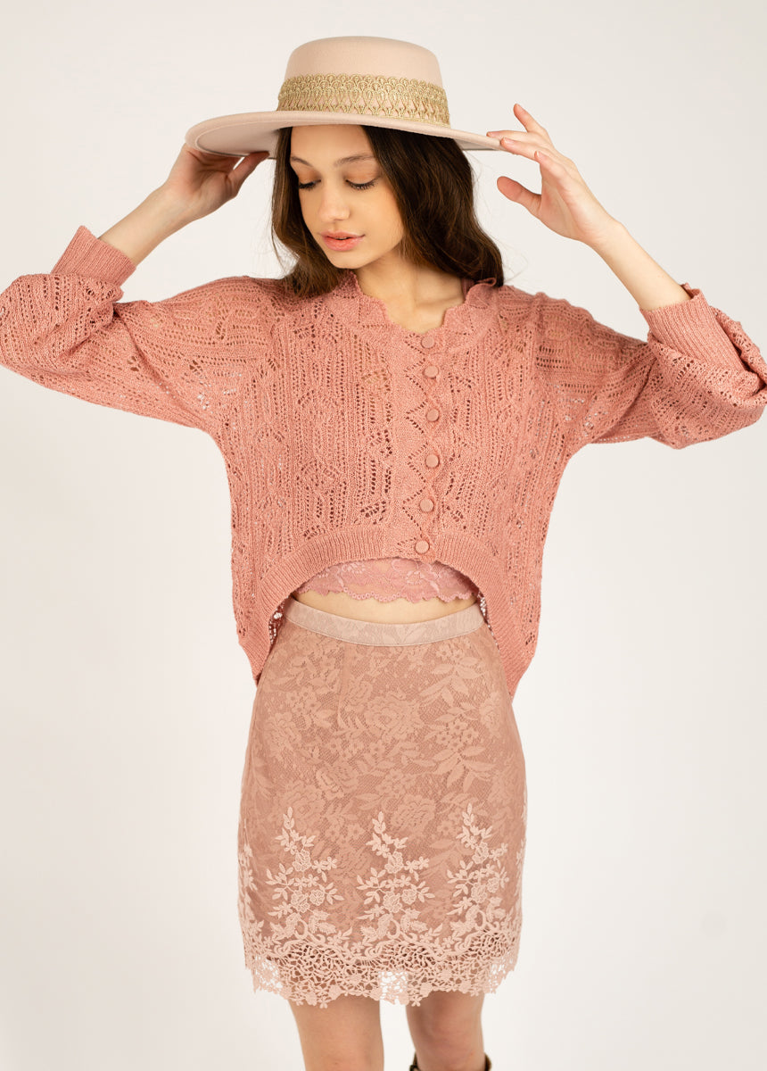 Jelana Sweater in Ashe Rose