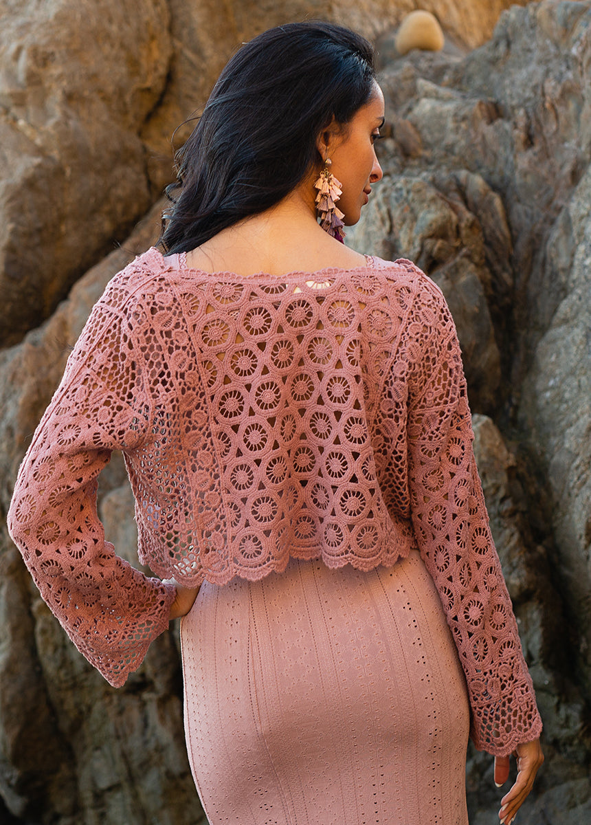 Iyla Top in Dusty Orchid