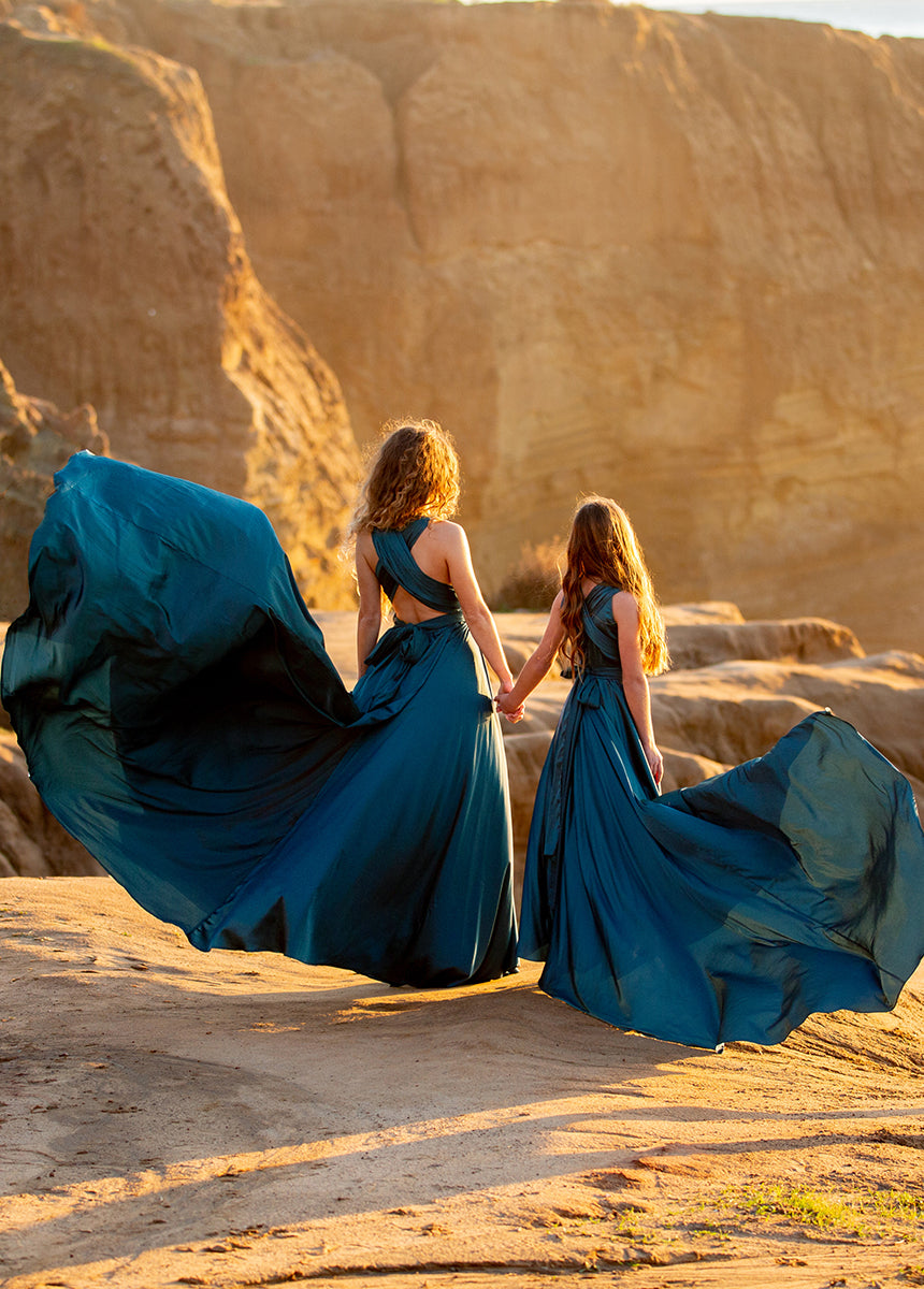 Junie Impact Dress in Deep Ocean