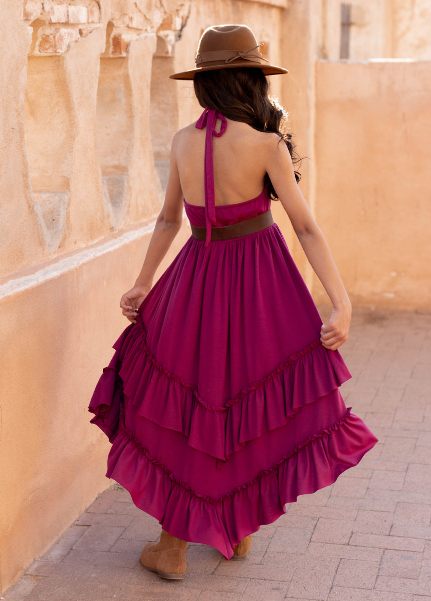 Jenny Dress in Berry