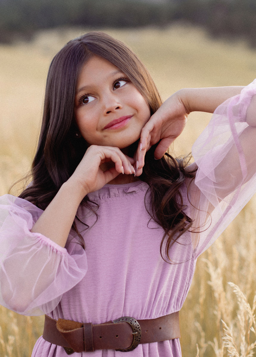 Jespyr Dress in Dusty Mauve