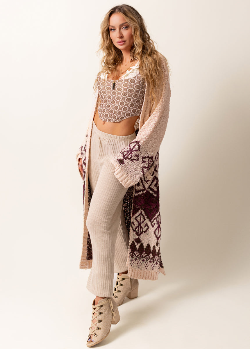 Pamella Sweater in Rosetan