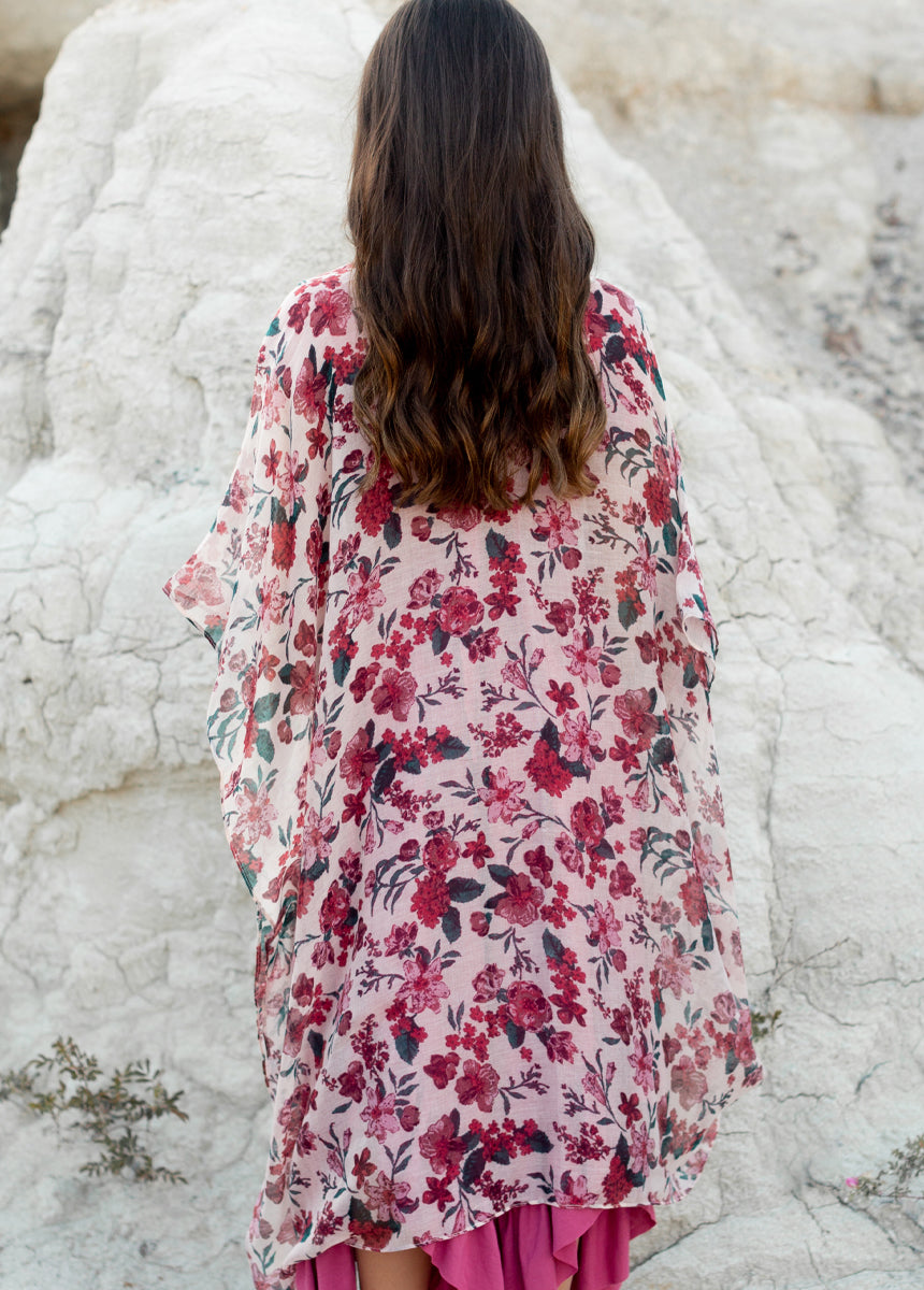 Avalon Duster in Fall Floral