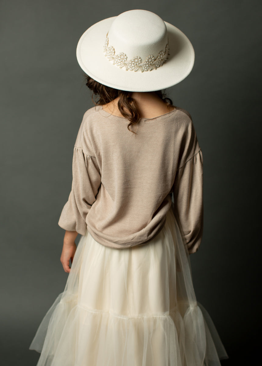 Juana Sweatshirt in Heather Oat