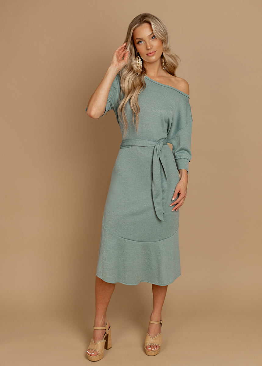 Kayliyah Dress in Island Sage
