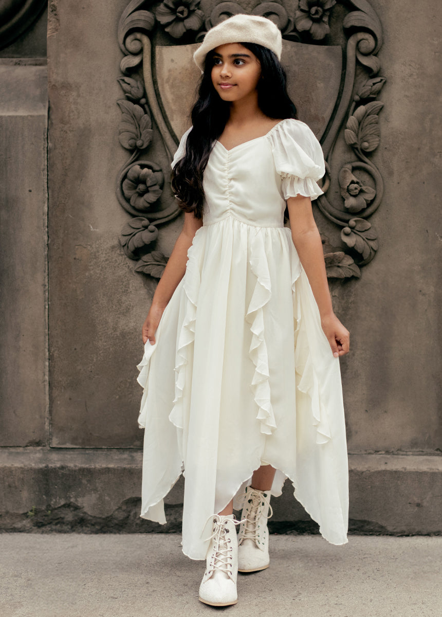 Kayden Dress in Cream