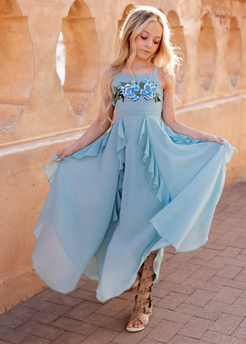 Kaylynn Dress in Seaglass