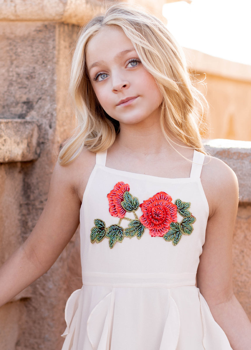 Kaylynn Dress in Cream